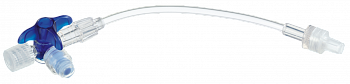 Кран 3-ходовой Дискофикс С с Сэйффлоу 360° синий линия 75 см купить в Уфе