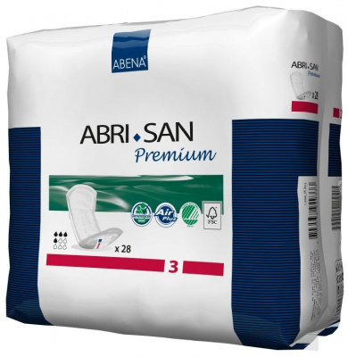 Урологические прокладки Abri-San Premium 3, 500 мл купить оптом в Уфе
