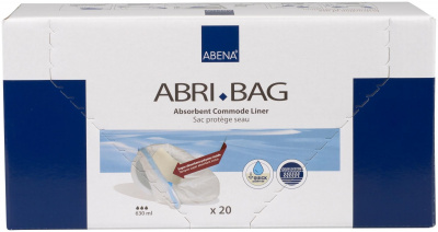 Abri-Bag Гигиенические впитывающие пакеты для туалета 51,5x39 см купить оптом в Уфе