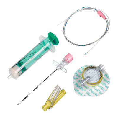 Набор для эпидуральной анестезии Перификс 420 18G/20G, фильтр, ПинПэд, шприцы, иглы  купить оптом в Уфе