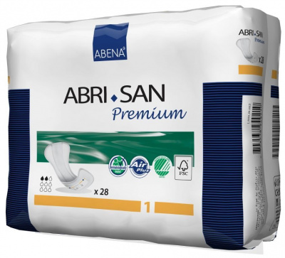 Урологические прокладки Abri-San Premium 1, 200 мл купить оптом в Уфе
