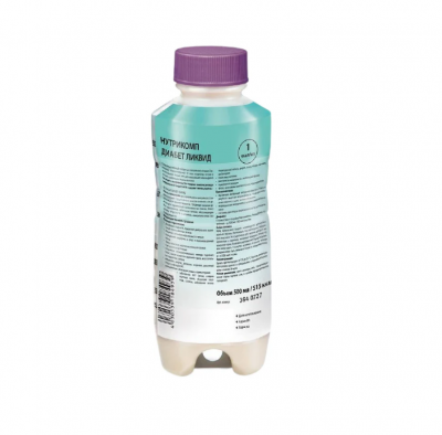 Нутрикомп Диабет ликвид 500 мл. пластиковая бутылка купить оптом в Уфе