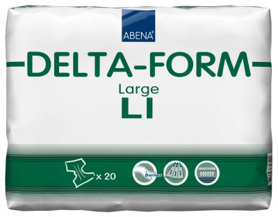 Delta-Form Подгузники для взрослых L1 купить оптом в Уфе
